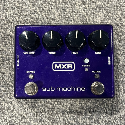 Vist Large View of Product Image Which is Used MXR SUB MACHINE Guitar Octave Fuzz Pedal