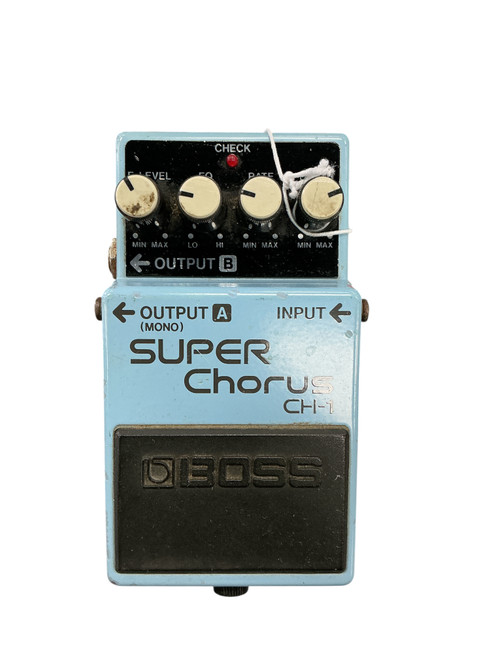 Vist Large View of Product Image Which is Used Boss SUPER CHORUS CH-1 Chorus Pedal