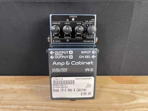 Vist Large View of Product Image Which is New Boss IR-2 Amp & Cabinet