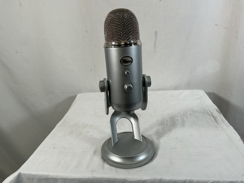 Vist Large View of Product Image Which is Used Blue USB Microphone