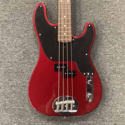 Vist Large View of Product Image Which is Used Lakland SKYLINE 44-51 P Type Bass Guitar Red 4-String