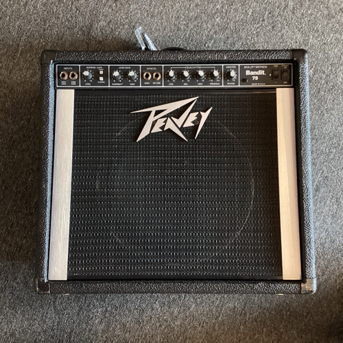 Vist Large View of Product Image Which is Used Peavey BANDIT 75 1 x 12 Solid State Amplifier 1 x 12