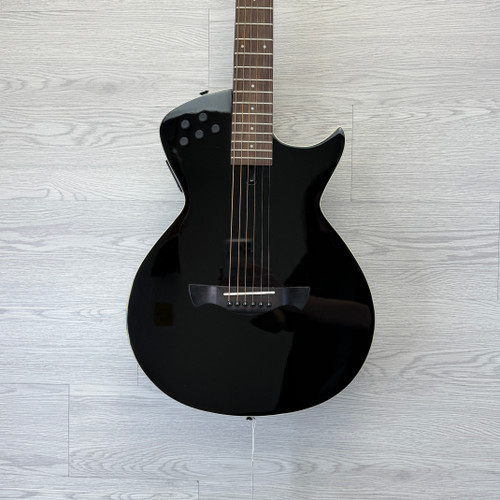 Vist Large View of Product Image Which is Used Tagima MODENA ST EQ Solid Top Acoustic Guitar Black