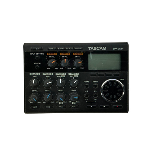 Vist Large View of Product Image Which is Used Tascam DP-006 NO AC Compact Recording Device