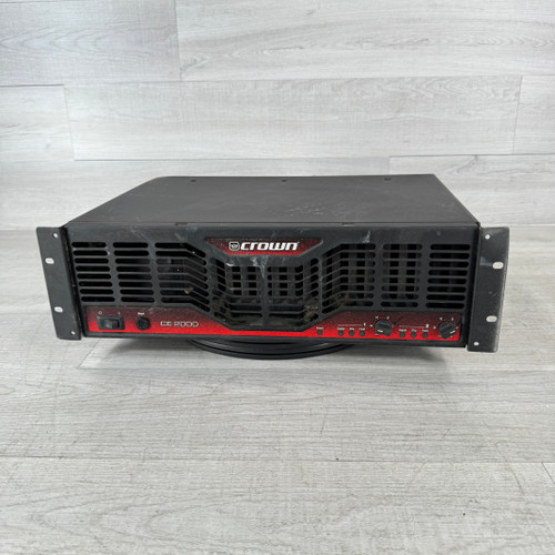 Vist Large View of Product Image Which is Used Crown CE2000 Power Amplifier