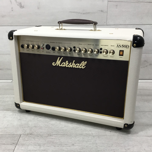Vist Large View of Product Image Which is Used Marshall AS50D 2x10 Solid State Acoustic Amplifier
