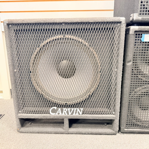 Vist Large View of Product Image Which is Used Carvin 1X15 BASS CAB Guitar Speaker Cabinet Other