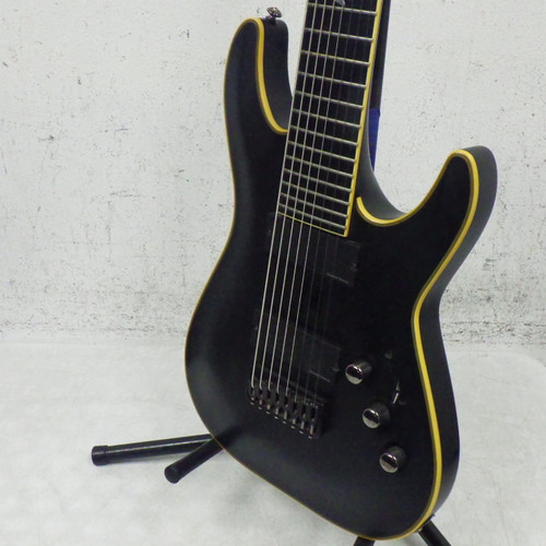 Vist Large View of Product Image Which is Used Schecter Blackjack Atx C-8 S Type Electric Guitar Black 8-String