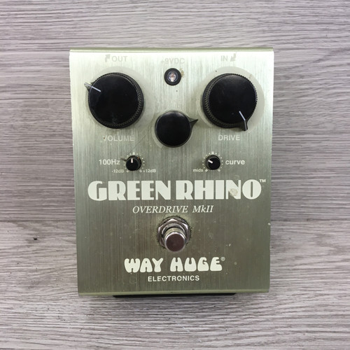 Vist Large View of Product Image Which is Used Way Huge GREEN RHINO OVERDRIVE MKII Overdrive Pedal