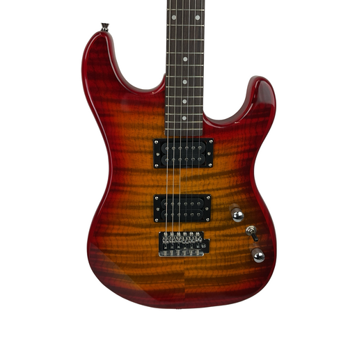 Vist Large View of Product Image Which is Used PYLE S TYPE HH S Type Electric Guitar Sunburst 6-String