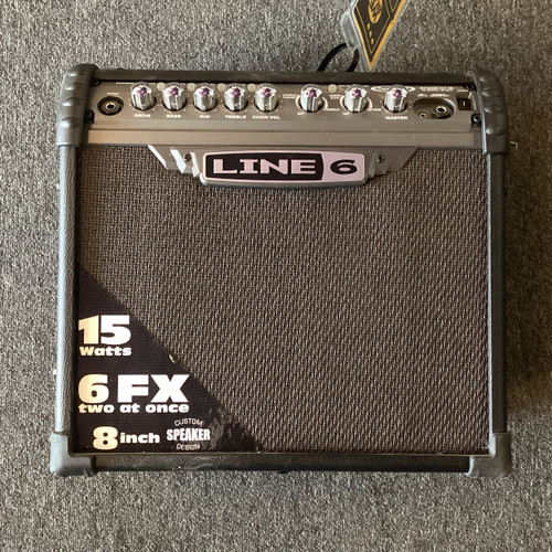 Vist Large View of Product Image Which is Used Line 6 SPIDER III 15 1 x 8 Solid State Amplifier 1 x 8