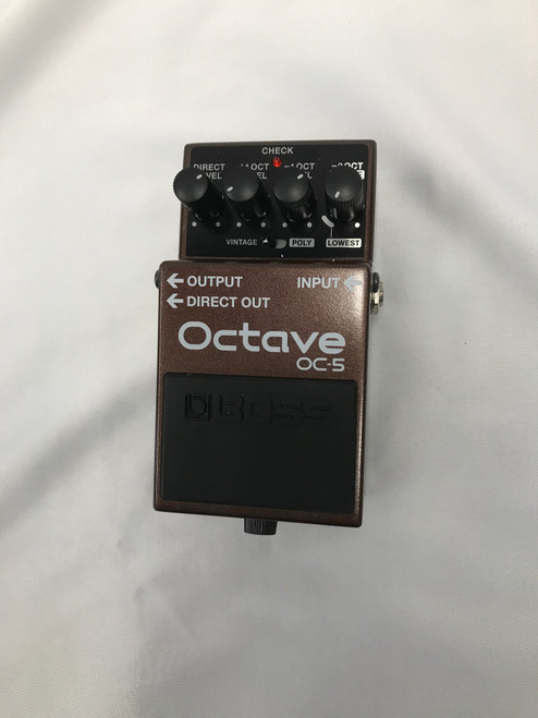 Vist Large View of Product Image Which is Used Boss OC-5 Octave Pedal