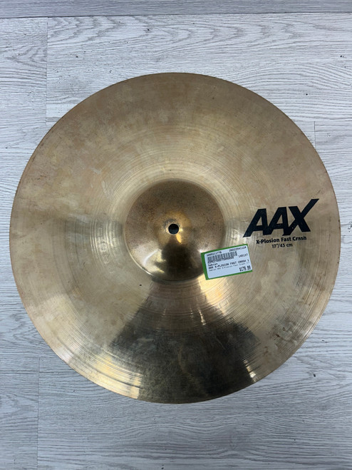 Vist Large View of Product Image Which is Used Sabian AAX X-PLOSION Fast Crash Cymbal 17"