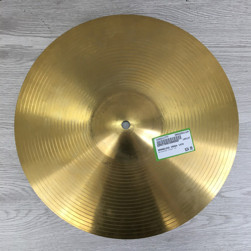Vist Large View of Product Image Which is Used BRANDLESS CRASH 14IN Crash Cymbal 14"