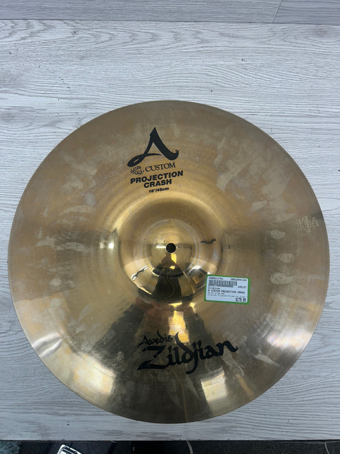 Vist Large View of Product Image Which is Used Zildjian A CUSTOM PROJECTION Crash Cymbal 18"