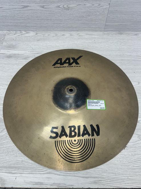 Vist Large View of Product Image Which is Used Sabian AAXPLOSION CRASH 18IN Crash Cymbal 18"