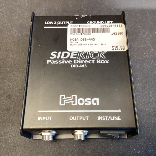 Vist Large View of Product Image Which is Used HOSA DIB-443 Pro Sound Product