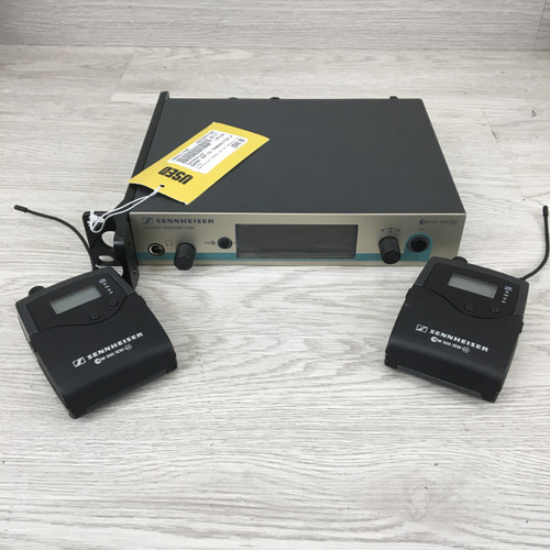 Vist Large View of Product Image Which is Used Sennheiser EW300 IEM G3 TRANSMITTER W/2 PACKS IEM Wireless System