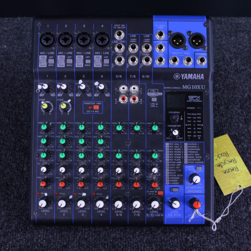 Vist Large View of Product Image Which is Used Yamaha MG10XU MIXER W/PWR Mixing Console