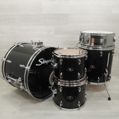 Vist Large View of Product Image Which is Used Slingerland Drum Shells And Hardware Black