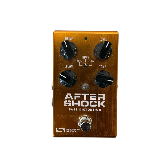 Vist Large View of Product Image Which is Used Source Audio AFTER SHOCK BASS DISTORTION Distortion Pedal