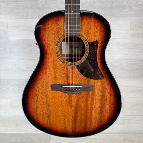Vist Large View of Product Image Which is Used Ibanez AAM140E Advanced Acoustic Auditorium Acoustic-electric Guitar - Mahogany Sunburst