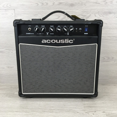 Vist Large View of Product Image Which is Used Acoustic G20 1X10 COMBO AMP 1 x 8 Solid State Amplifier 1 x 8