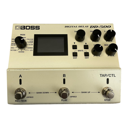 Vist Large View of Product Image Which is Used Boss Digital Delay DD-500 Delay Pedal