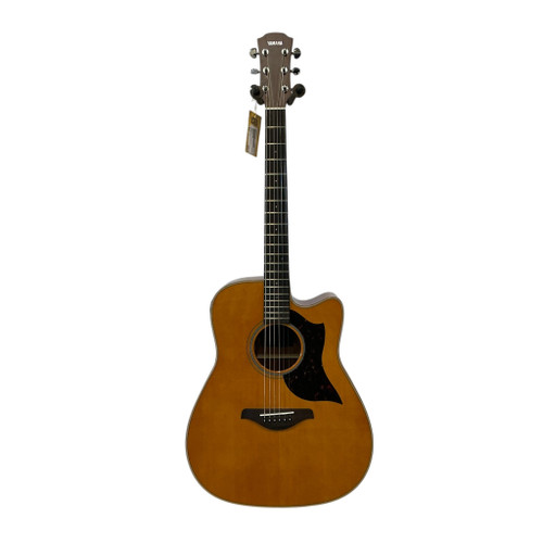 Vist Large View of Product Image Which is Used Yamaha A1M Laminate Top Acoustic Guitar Wood