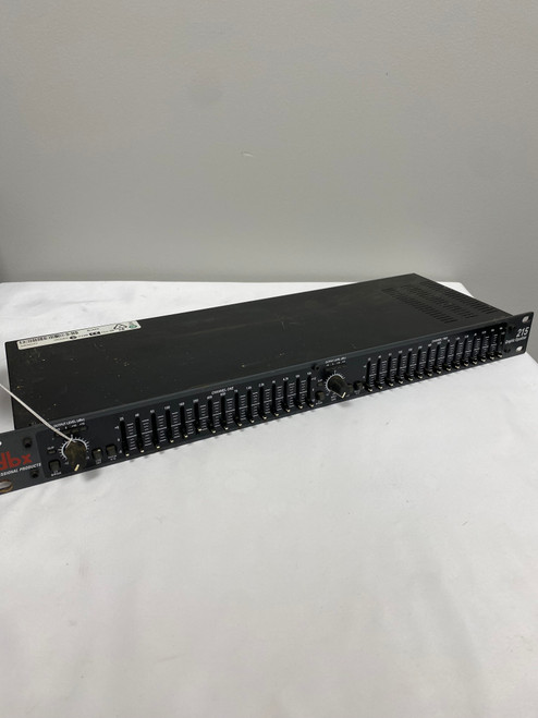 Vist Large View of Product Image Which is Used DBX 215 GRAPHIC EQ Equalizer