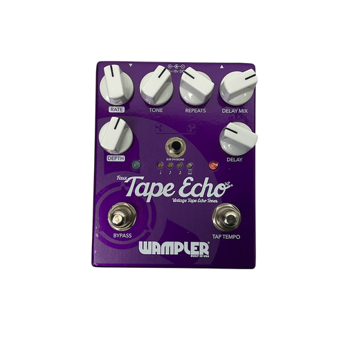 Vist Large View of Product Image Which is Used Wampler TAPE ECHO V2 Echo Pedal
