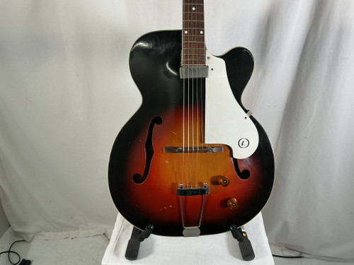 Vist Large View of Product Image Which is Used Kay PARTS ARCHTOP MODIFIED Vintage Solid Top Acoustic Guitar Sunburst