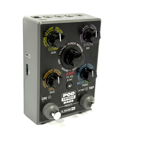 Vist Large View of Product Image Which is Used Line 6 Pod Express Bass Multi-FX Pedal