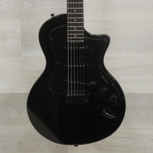 Vist Large View of Product Image Which is Used Esteban Midnight Legacy Electric Guitar Black