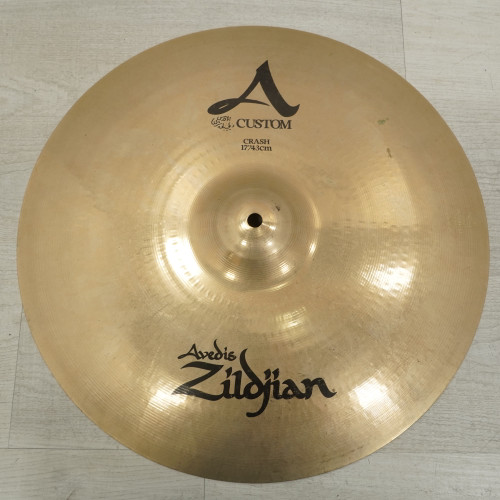 Vist Large View of Product Image Which is Used Zildjian A Custom Crash Cymbal 17 - Inch