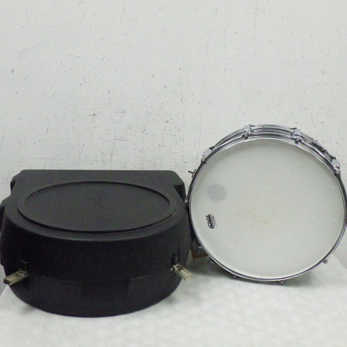 Vist Large View of Product Image Which is Used Slingerland FEstival 10 Lug Snare Vintage Metal Snare Drum 14"