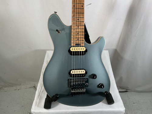 Vist Large View of Product Image Which is Used Peavey WOLFGANG STANDARD USA Offset Double Cutaway Electric Guitar Blue 6-String