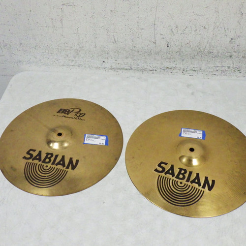 Vist Large View of Product Image Which is Used Sabian HI HAT PAIR Hi Hat Cymbals 14"