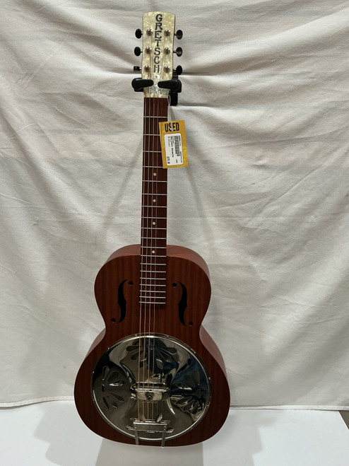 Vist Large View of Product Image Which is Used Gretsch AMPLISONIC RESONATER Resonating Guitar