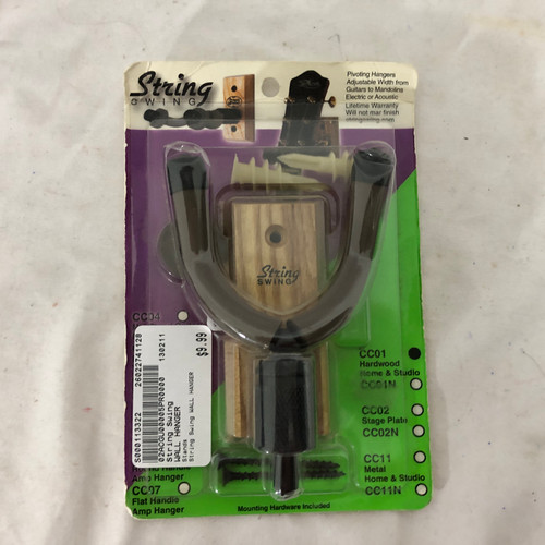 Vist Large View of Product Image Which is Used String Swing WALL HANGER Guitar Stand