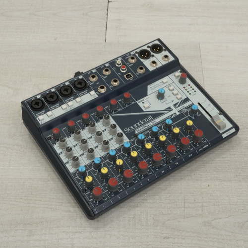 Vist Large View of Product Image Which is Used Soundcraft NOTEPAD-12FX Compact Mixer