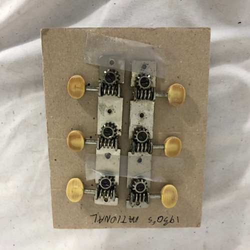 Vist Large View of Product Image Which is Used NATIONAL TUNING MACHINE VINT. 1930S Guitar Hardware