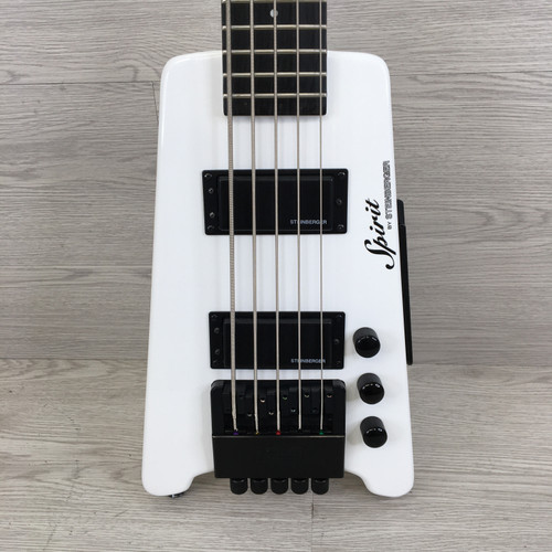 Vist Large View of Product Image Which is Used Steinberger SPIRIT XT-25 5-STRING W/OHSC Bass Guitar White 5-String