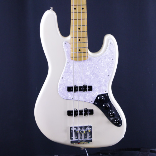 Vist Large View of Product Image Which is Used Fender JAZZ BASS PLAYER II MODIFIED ACTIVE J Type Bass Guitar White 4-String
