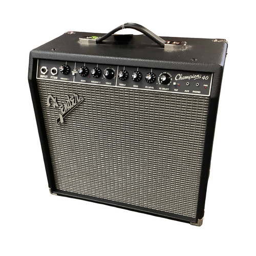 Vist Large View of Product Image Which is Used Fender CHAMPION 40 Solid State Guitar Amp 1 x 12