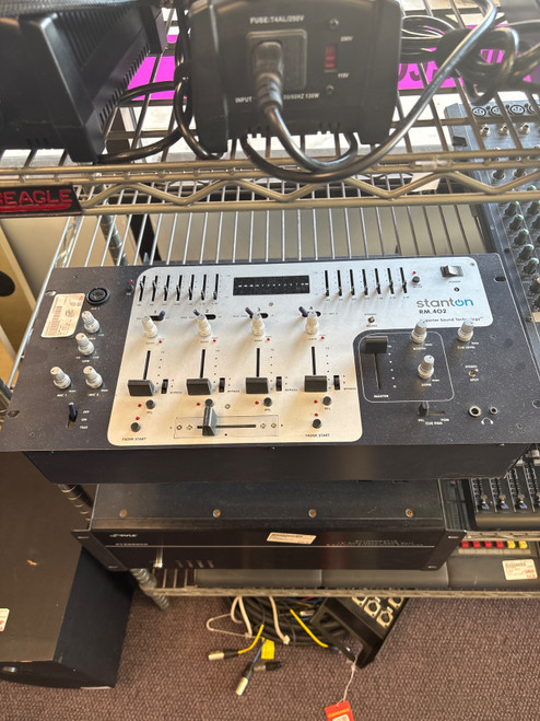 Vist Large View of Product Image Which is Used Stanton RM.402 Rackmount Mixer