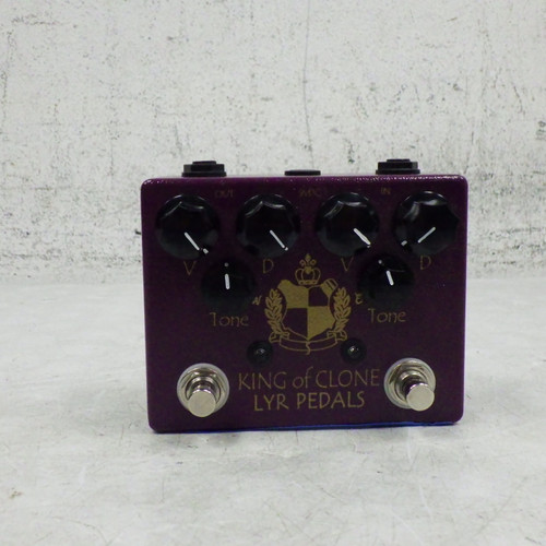 Vist Large View of Product Image Which is Used Lyr King of Clones Overdrive Pedal