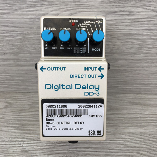 Vist Large View of Product Image Which is Used Boss DD-3 DIGITAL DELAY Delay Pedal
