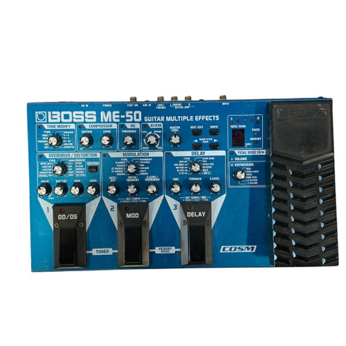Vist Large View of Product Image Which is Used Boss ME-50 NO AC Multi-FX Pedal