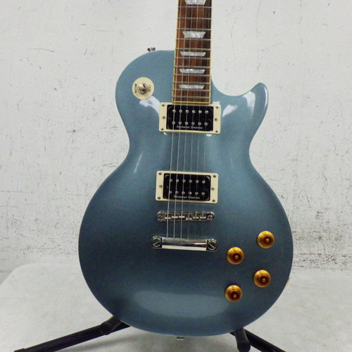 Vist Large View of Product Image Which is Used Epiphone Les Paul Traditional Pro III  Blue 6-String